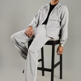 Men’s Raglan Hoodie with Zipper Pockets