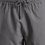 Men Solid Shorts With Side Pocket With Zipper Closure