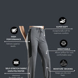 Women's Cut & Sew Joggers with Contrast Panels