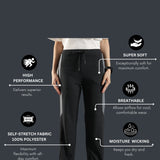 Women's Cut & Sew Joggers with Contrast Panels