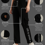 Women's Boxy Parachute Pant with Cargo Pocket