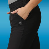 Women's Track Pants with Elastic Waist Band and Inside Drawstring