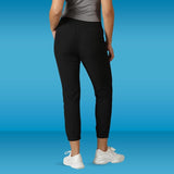 Women's Track Pants with Elastic Waist Band and Inside Drawstring