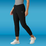 Women's Track Pants with Elastic Waist Band and Inside Drawstring