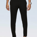 Men One Side Zipper Pocket and Inside Drawstring Trackpant