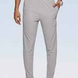 Men's Slim fit track pant with Elasticated waist with Inside Drawstring