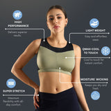 Women's Stylish Sports Bra with Detachable Pad