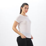 WOMENS TENCIL POLYESTER ULTRA SOFT AND SMOOTH HYPOALLERGENIC T-SHIRTS