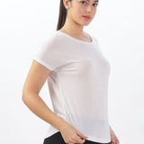 WOMENS TENCIL POLYESTER ULTRA SOFT AND SMOOTH HYPOALLERGENIC T-SHIRTS