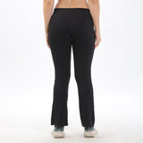 Women's Cotton Slim Flared Stretchy and Slim Fit Pant