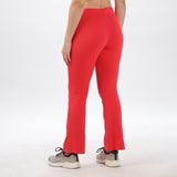 Women's Cotton Slim Flared Stretchy and Slim Fit Pant