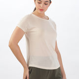 WOMENS TENCIL POLYESTER ULTRA SOFT AND SMOOTH HYPOALLERGENIC T-SHIRTS