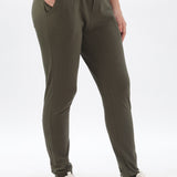 Women Organic Cotton Joggers Pant With Side Pockets and Adjustable Waist