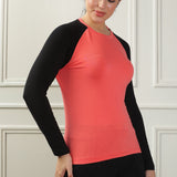 Women's Raglan Full Sleeve Outdoor Training T-Shirt