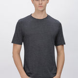 Men's Tencil Polyester Ultra Soft and Smooth Sustainable T-shirt (Carbon Grey)