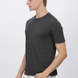 Men's Tencil Polyester Ultra Soft and Smooth Sustainable T-shirt (Carbon Grey)