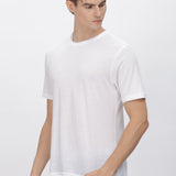 Men's Tencil Polyester Ultra Soft and Smooth Sustainable T-shirt (White)