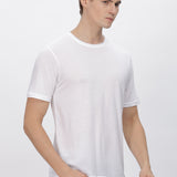 Men's Tencil Polyester Ultra Soft and Smooth Sustainable T-shirt (White)