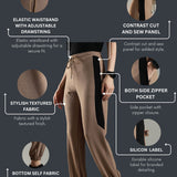 Women's Cut & Sew Joggers with Contrast Panels