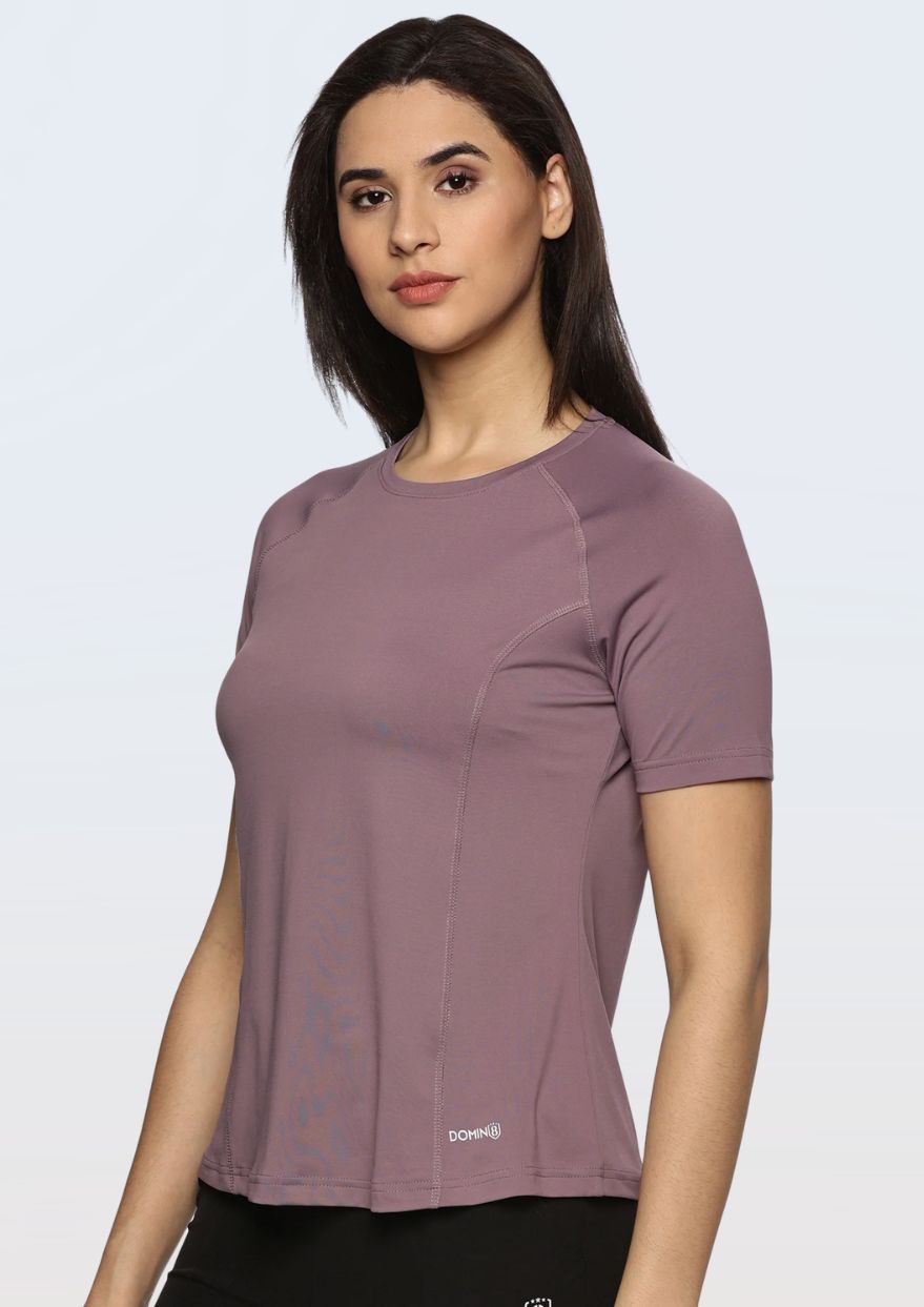 Women Breathable Quick Dry Regular Fit Sports T-Shirt
