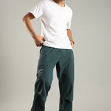 Men's Oversized Parachute Jogger with Adjustable Elastic Drawstring