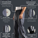 Men’s Baggy Fit Joggers with Elastic Hem and Adjustable Drawstring