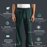 Men’s Baggy Fit Joggers with Elastic Hem and Adjustable Drawstring