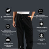 Men's Woven Boxy Jogger with Zipper Pocket