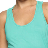 Women Sleeveless Razer Back Running Tank top (Yellow)