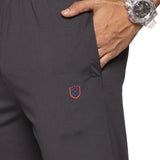 Men One Side Zipper Pocket and Inside Drawstring Trackpant