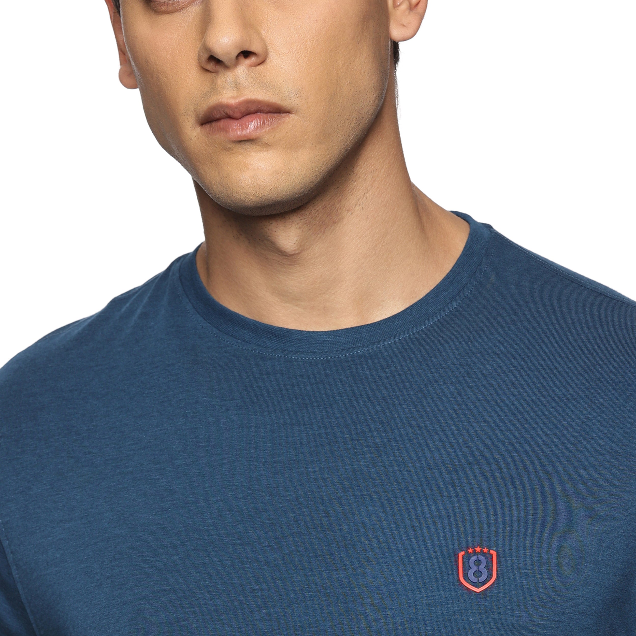 Men Round neck Bamboo Cotton T shirt