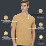 Men's Tencel Polyester Ultra Soft and Smooth Sustainable T-shirt