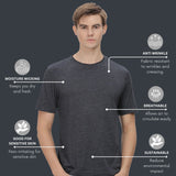 Men's Tencel Polyester Ultra Soft and Smooth Sustainable T-shirt