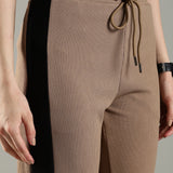 Women's Cut & Sew Joggers with Contrast Panels