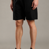 Men Solid Shorts With Side Pocket With Zipper Closure