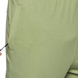 Men One Side Zipper Pocket and Inside Drawstring Trackpant