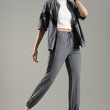 Women's Cut & Sew Joggers with Contrast Panels