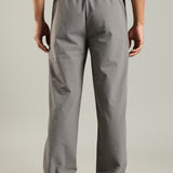 Men's Woven Boxy Jogger with Zipper Pocket
