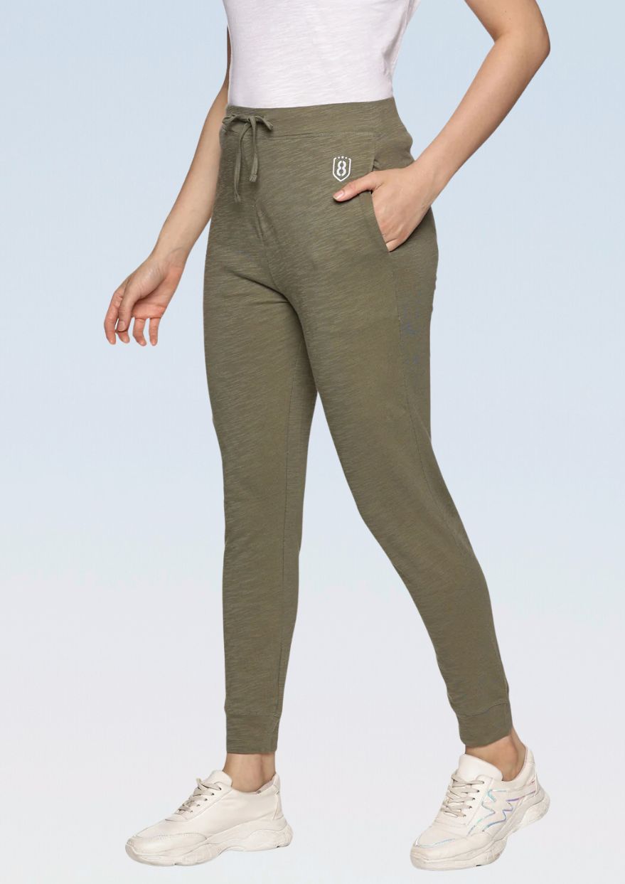 Women Joggers pant With Side Pockets and Drawstring waist Adjustable