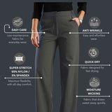 Women's Classic Straight Fit Workleisure Pant
