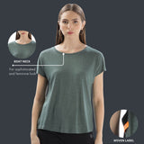 Women's Ultra Soft And Hypoallergenic Tencel Polyester T-shirts