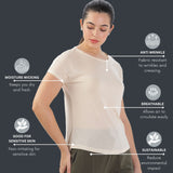 Women's Ultra Soft And Hypoallergenic Tencel Polyester T-shirts