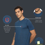 Men Round neck Bamboo Cotton T shirt
