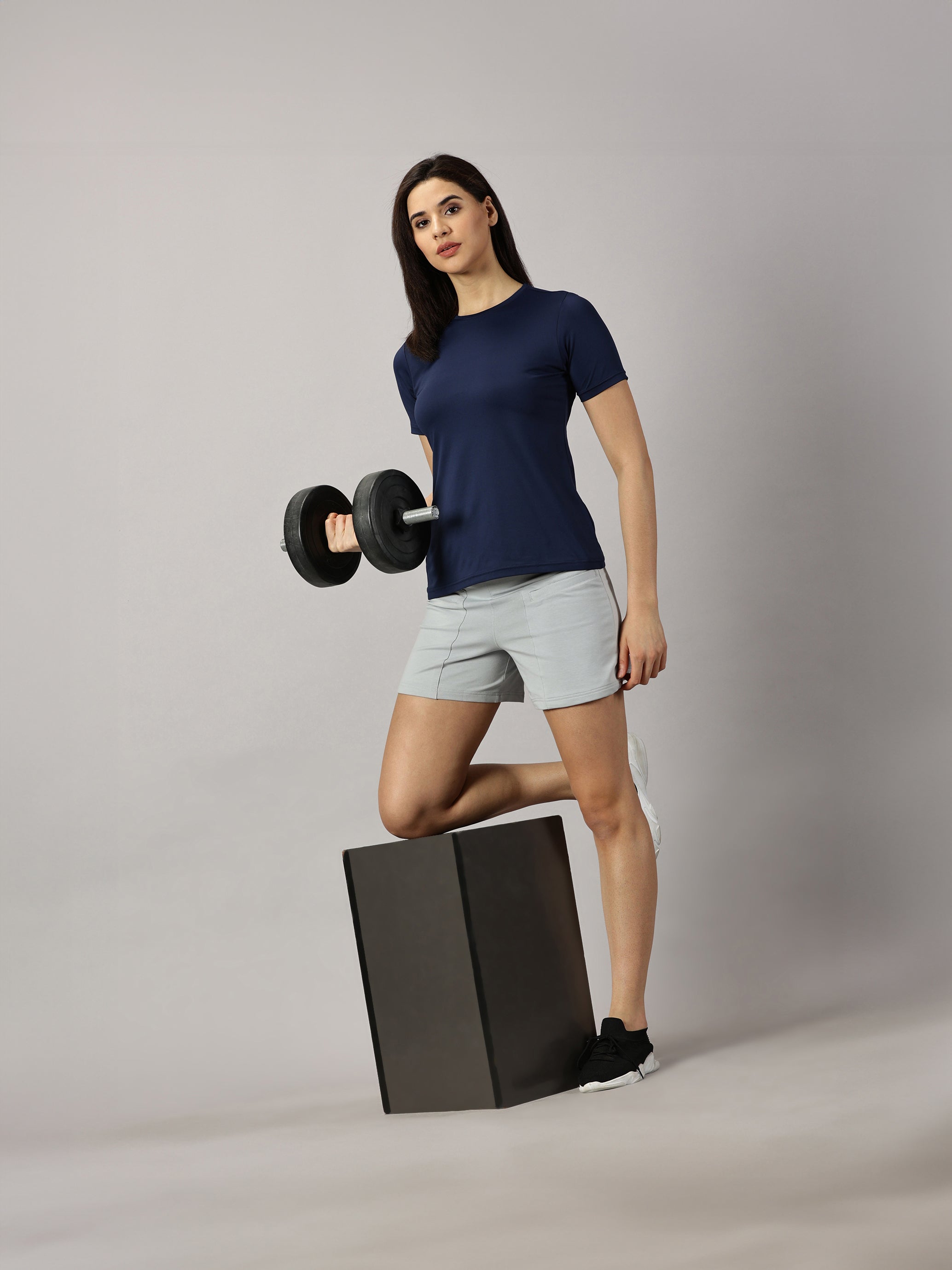 Women Breathable Quick Dry Regular Fit Sports T-Shirt