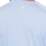 Men Solid High Performance Half Raglan Sleeve