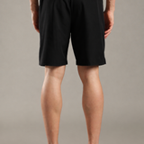 Men Solid Shorts With Side Pocket With Zipper Closure