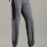 Women's Cut & Sew Joggers with Contrast Panels