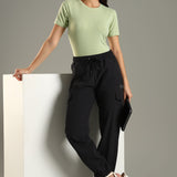 Women’s Workleisure Cargo Pants with Elasticated Cuff