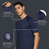 Men Solid High Performance Training T-Shirt