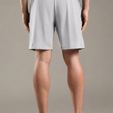 Comfortable Elastic Waistband Shorts Relaxed Fit with Functional Front Patch Pockets